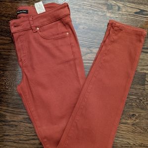 Orange Skinny Pants